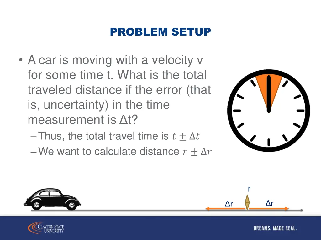 problem setup