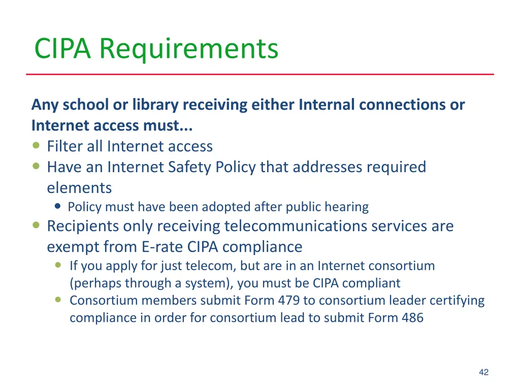 cipa requirements