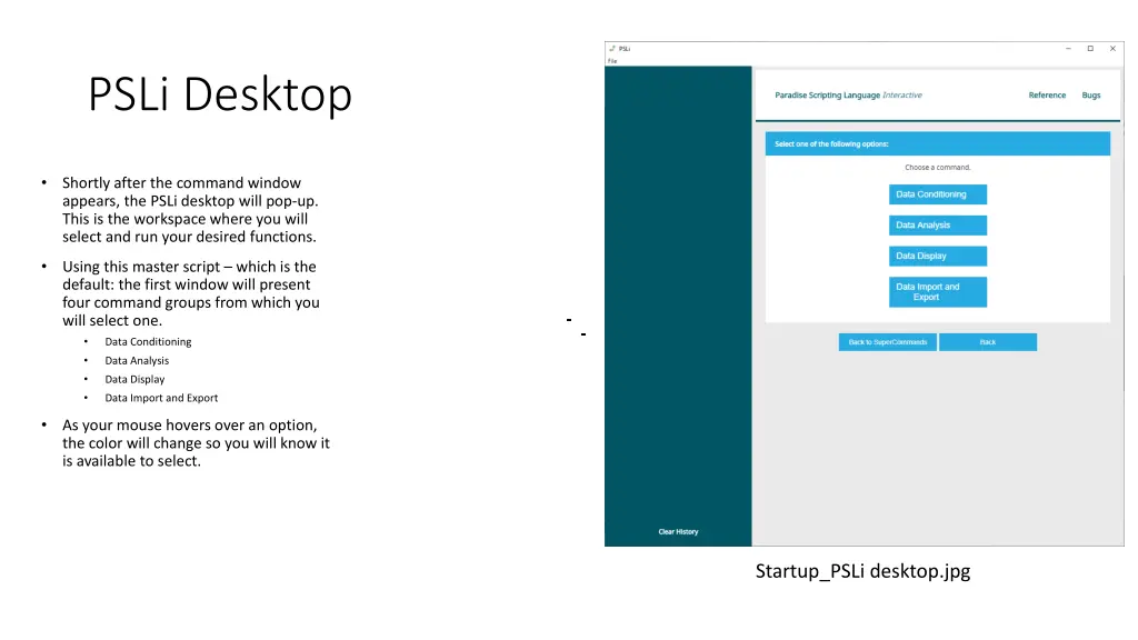 psli desktop