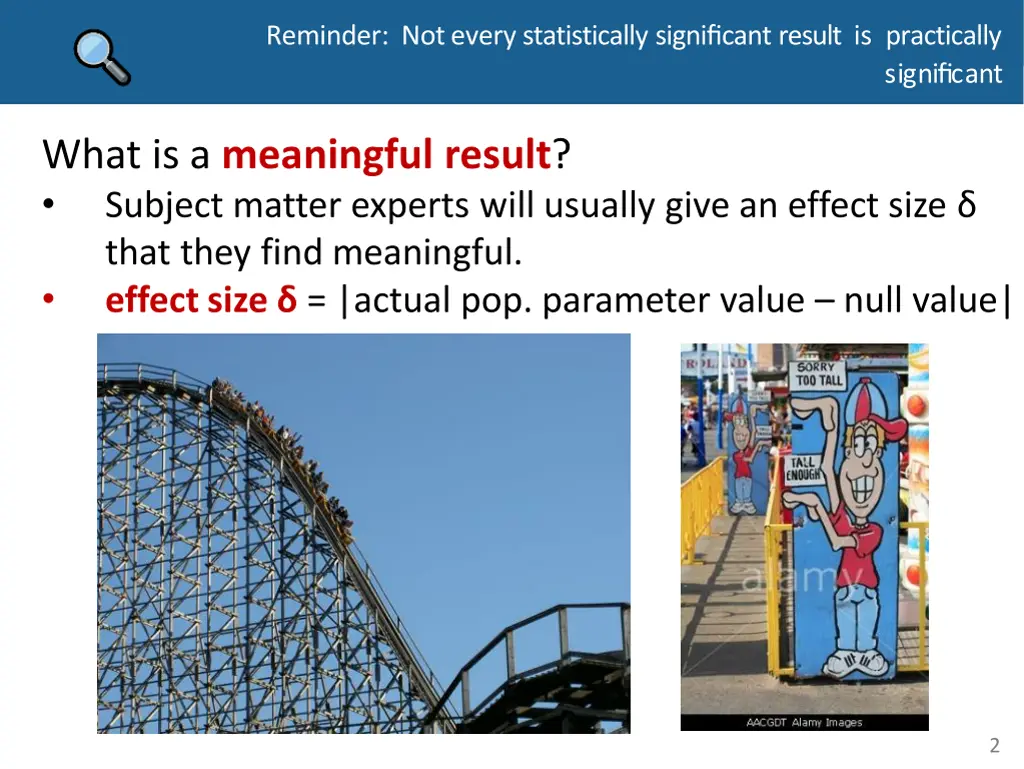 reminder not every statistically significant 1