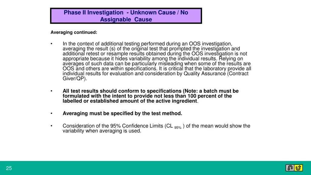 phase ii investigation unknown cause 3