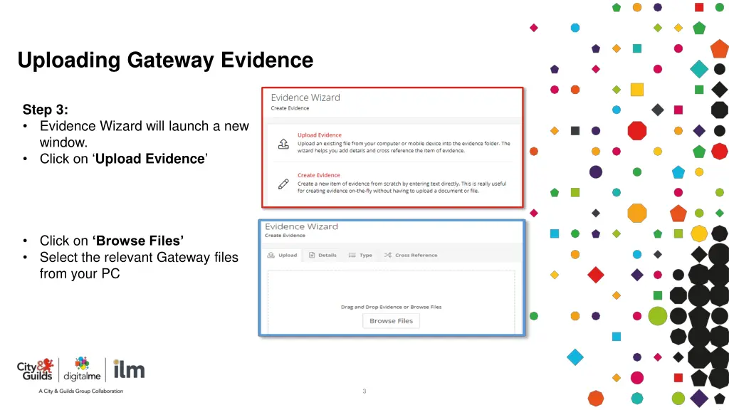 uploading gateway evidence 1