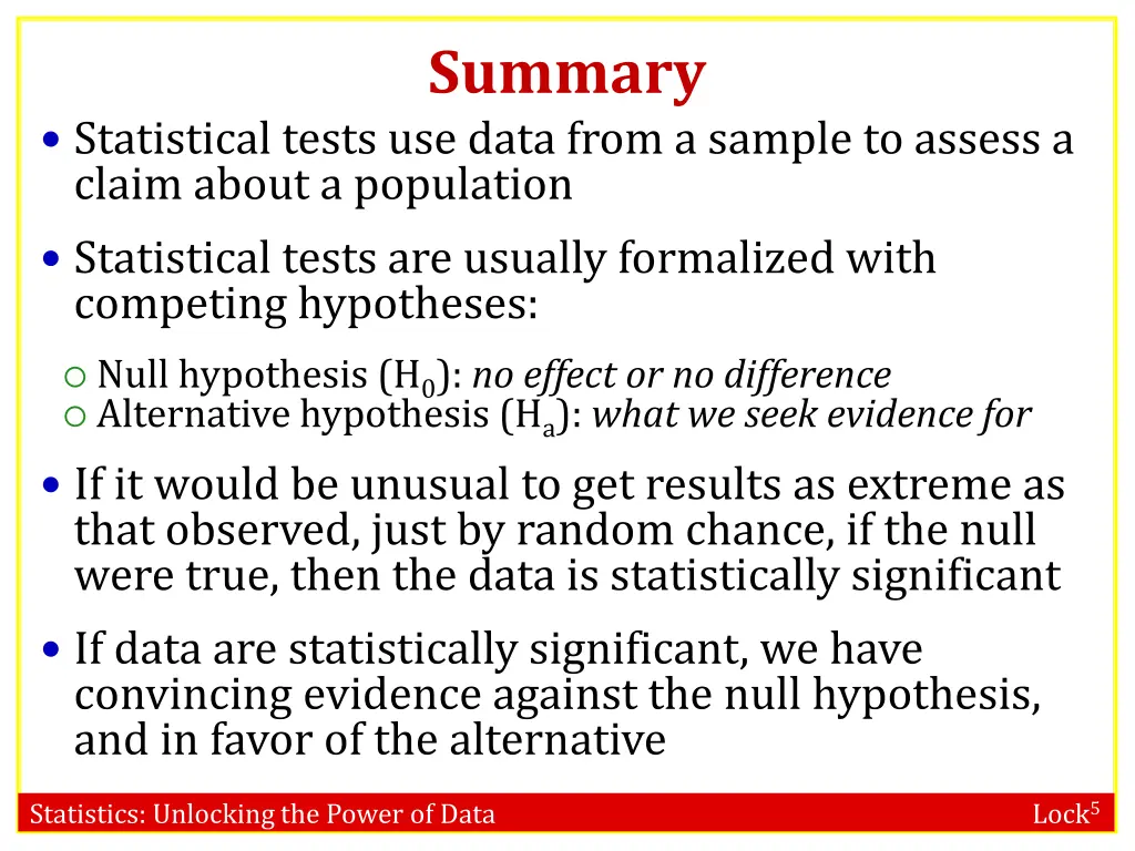summary