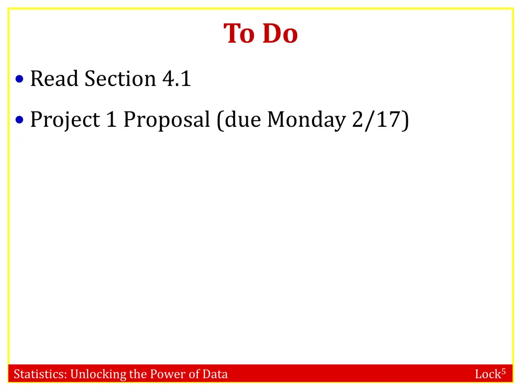 to do