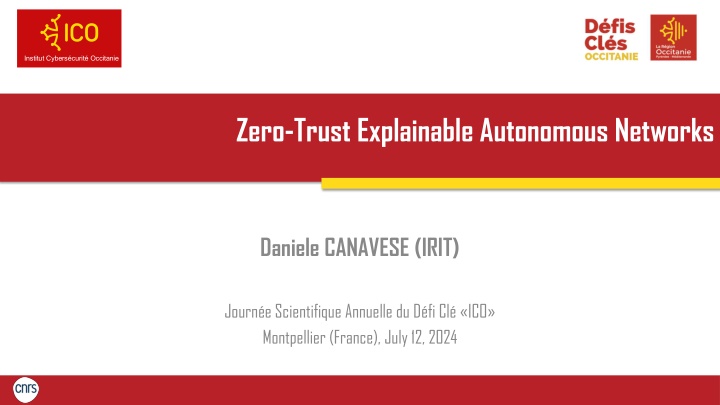 zero trust explainable autonomous networks
