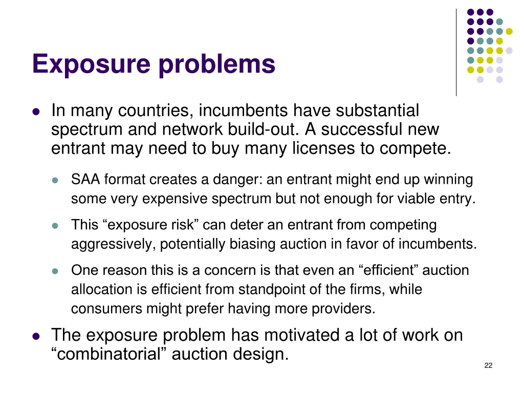 exposure problems