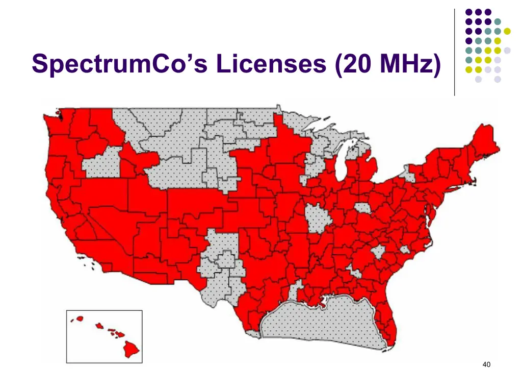 spectrumco s licenses 20 mhz