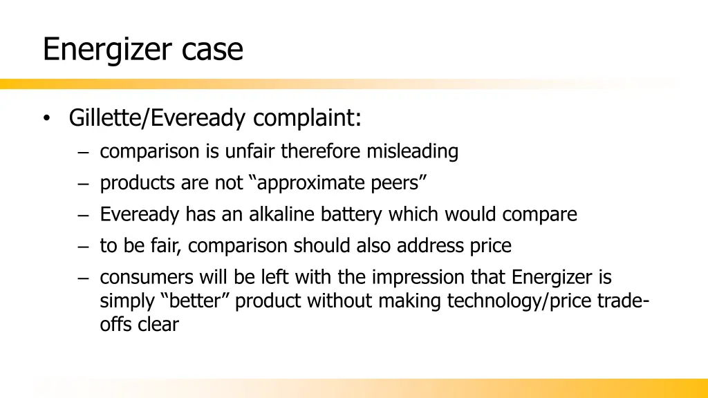 energizer case