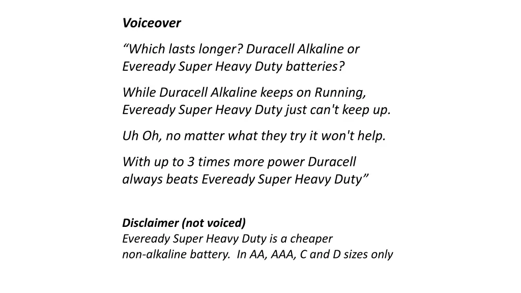 voiceover