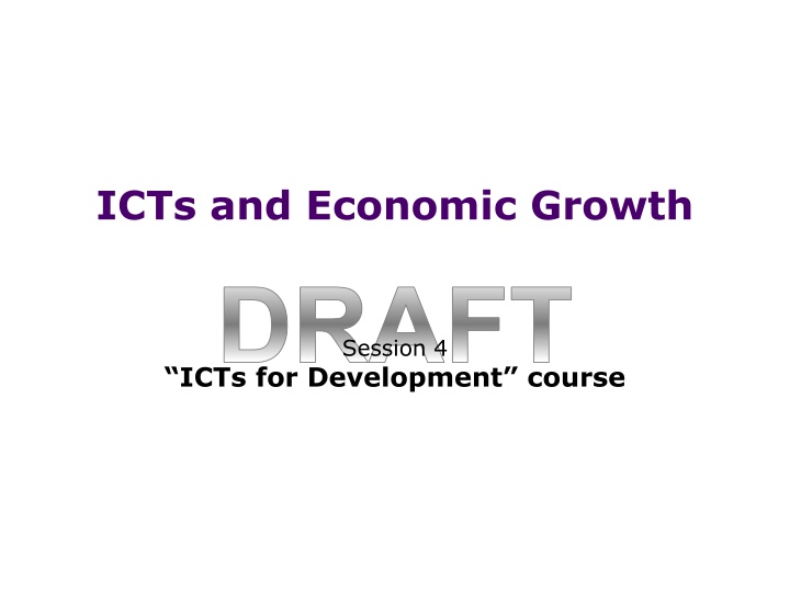 icts and economic growth