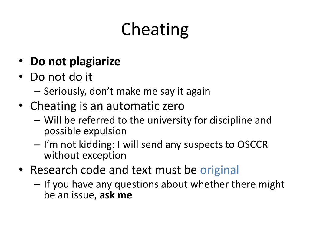 cheating