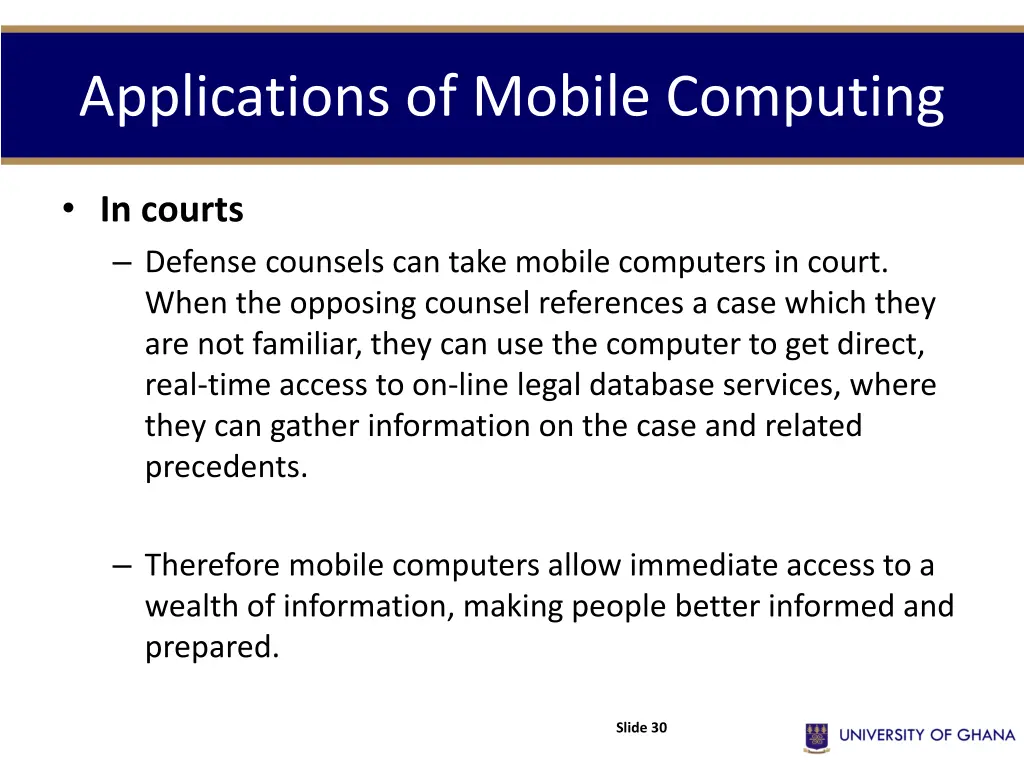 applications of mobile computing 2