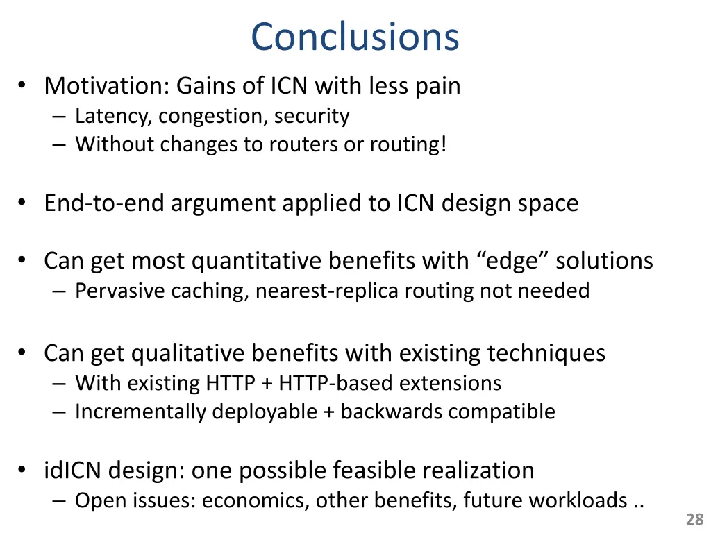 conclusions