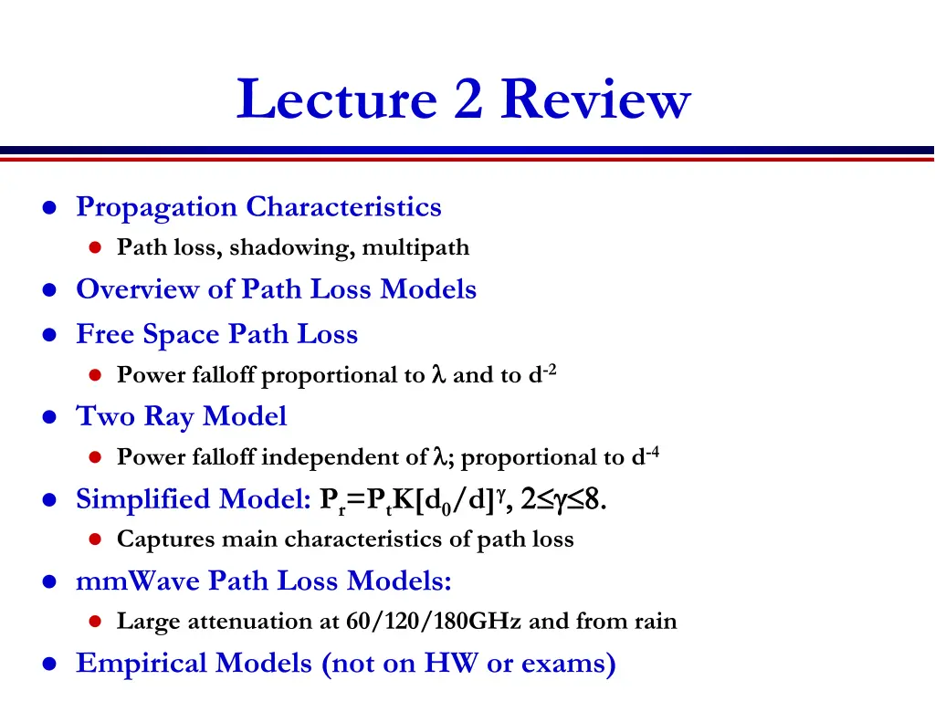 lecture 2 review