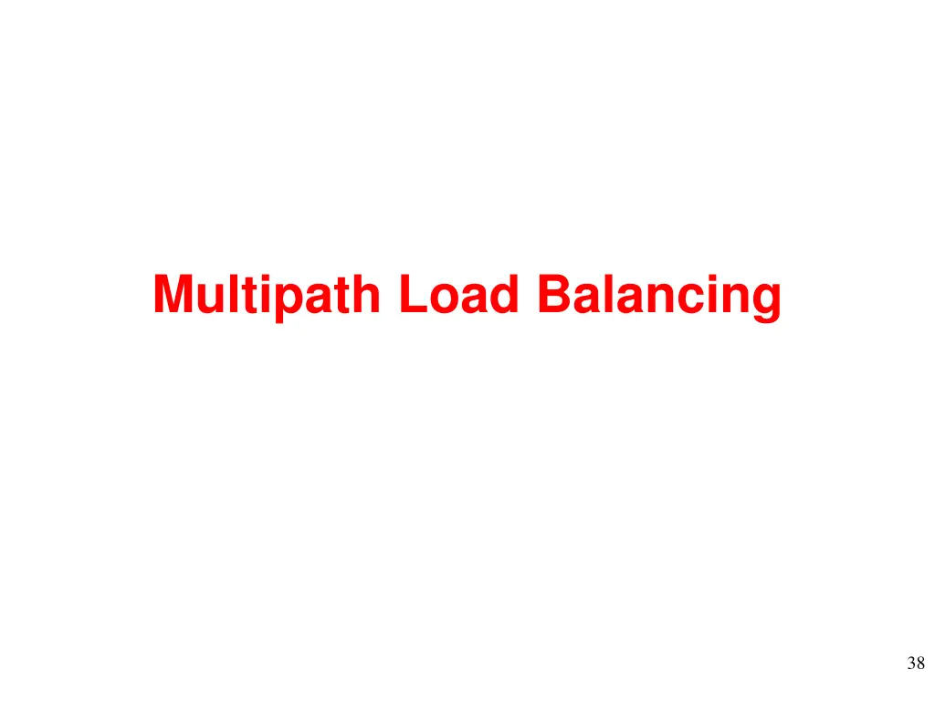 multipath load balancing