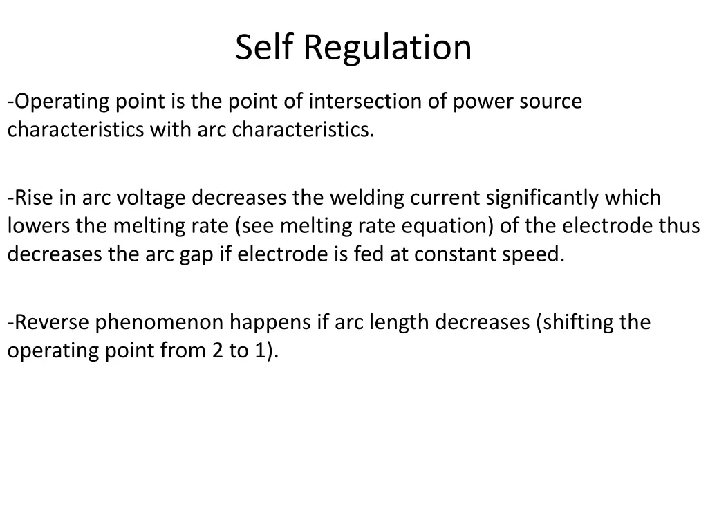 self regulation 1