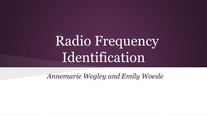 radio frequency identification