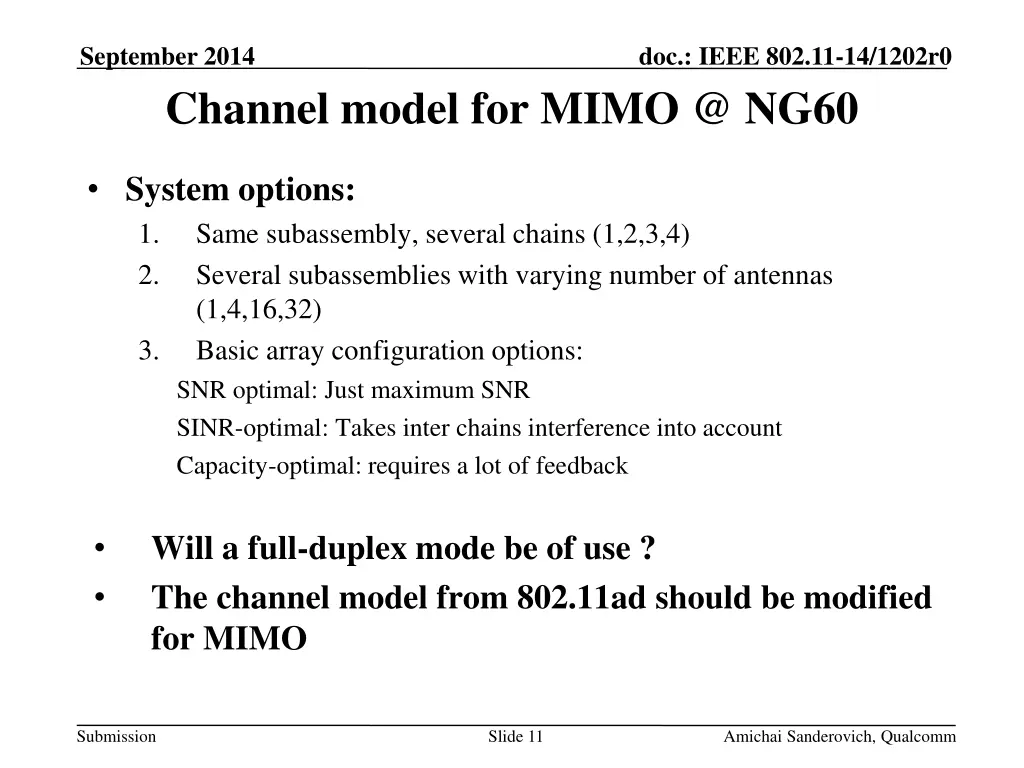 september 2014 channel model for mimo @ ng60 1