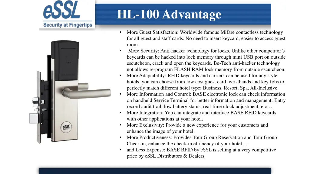 hl 100 advantage