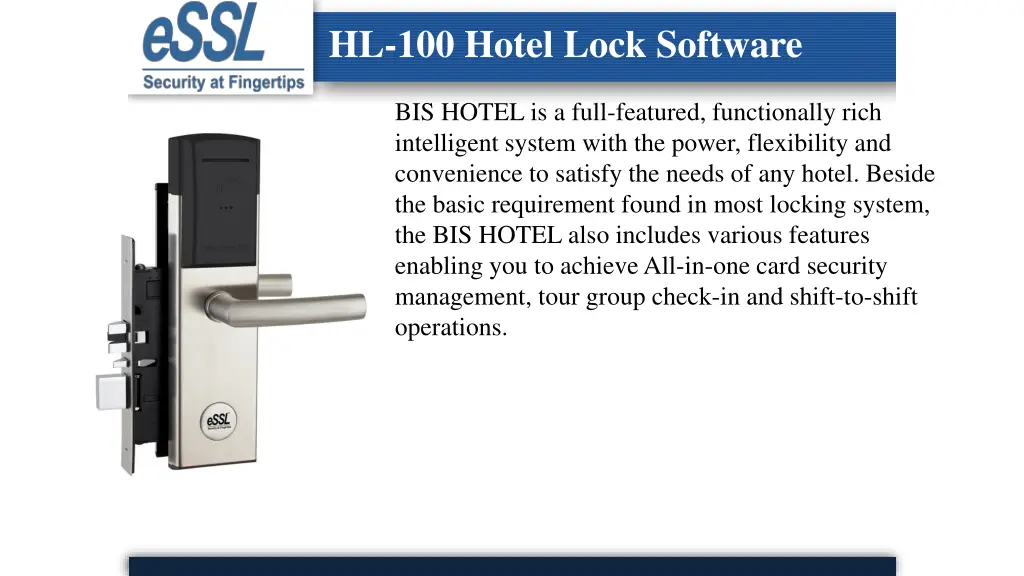 hl 100 hotel lock software
