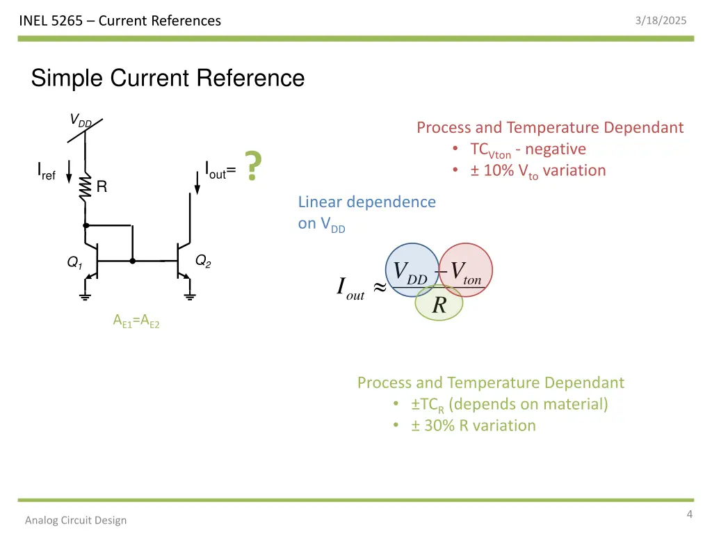 inel 5265 current references 3