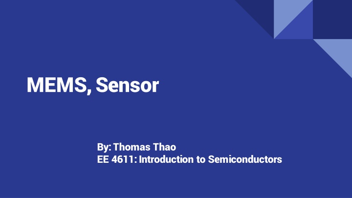 mems sensor