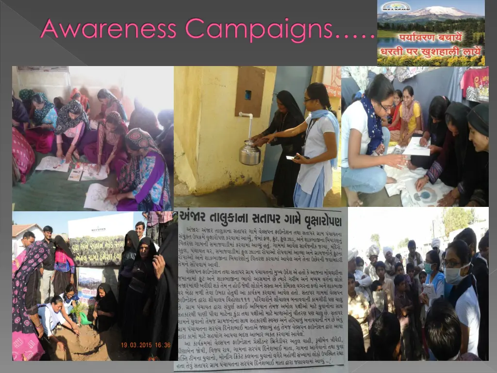awareness campaigns