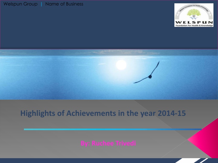 welspun group name of business