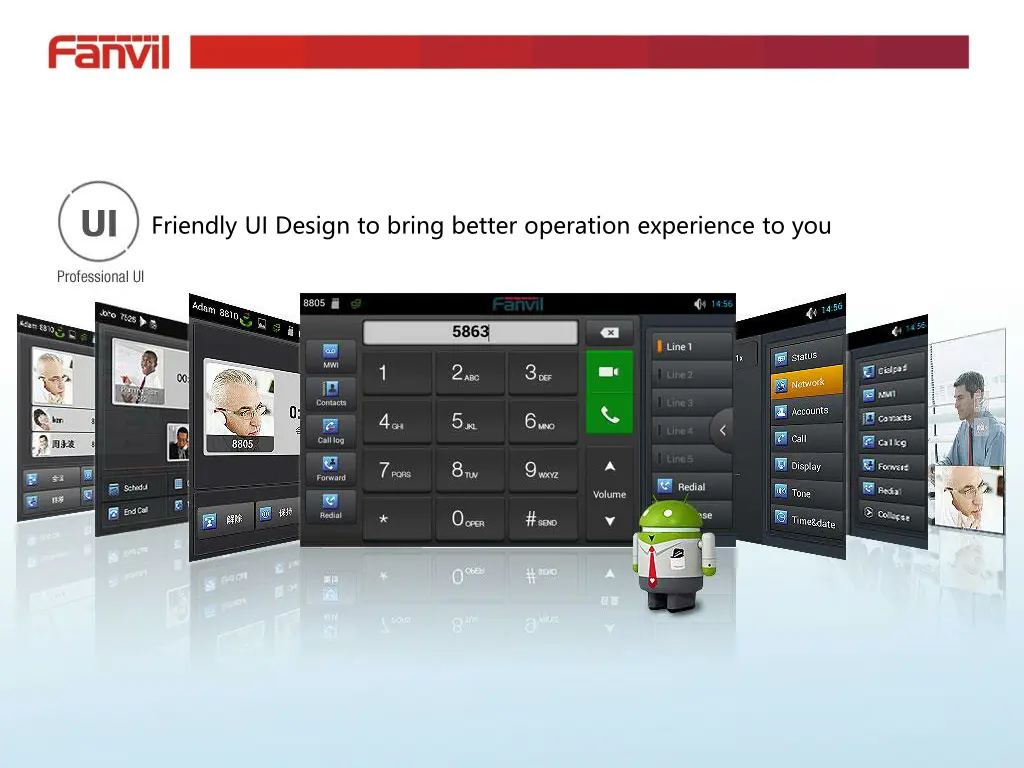 friendly ui design to bring better operation
