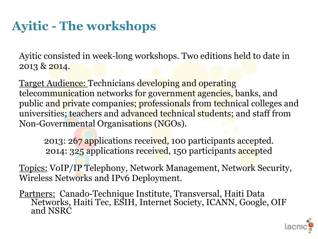 ayitic the workshops