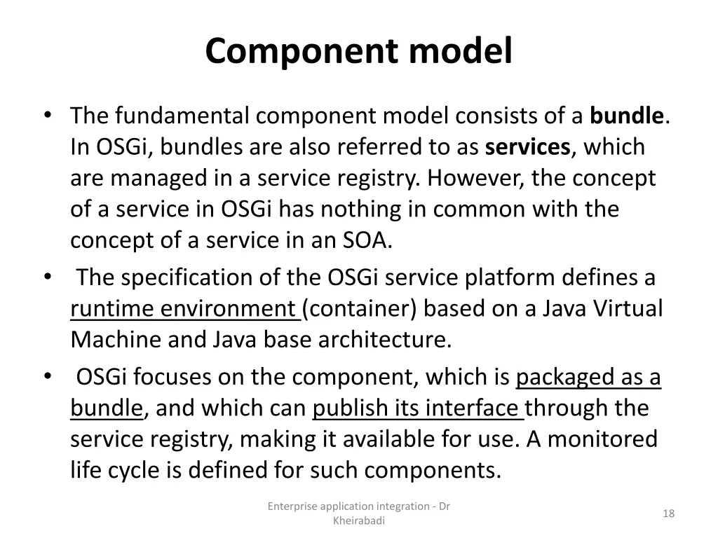 component model