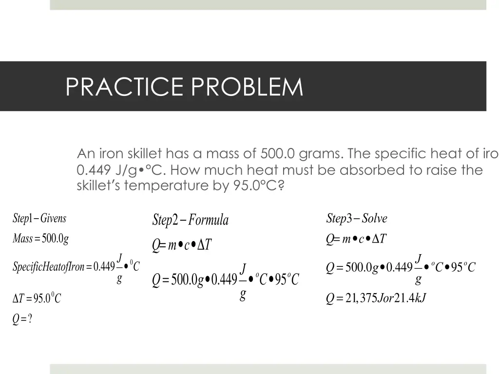 practice problem