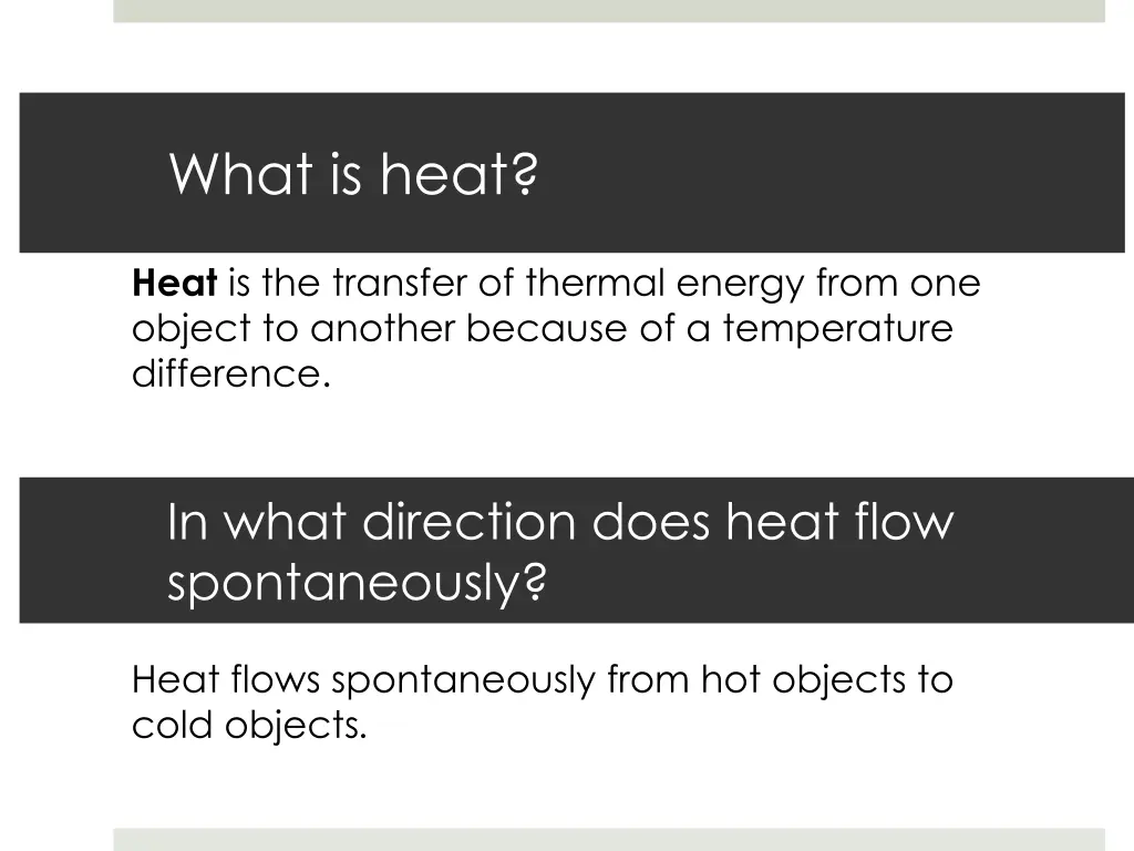 what is heat