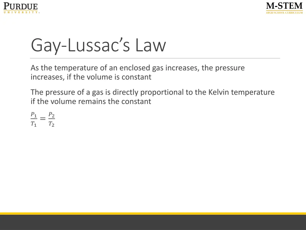 gay lussac s law