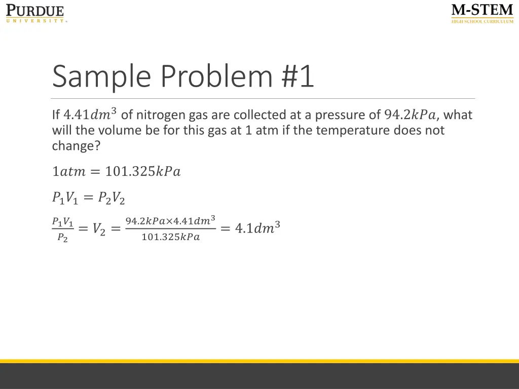 sample problem 1