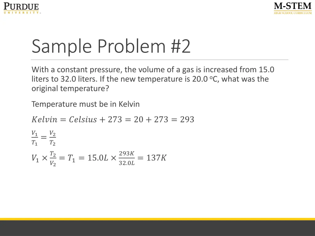 sample problem 2
