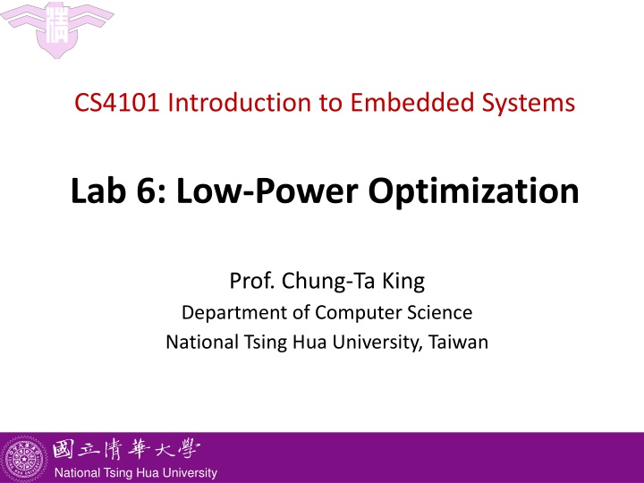 cs4101 introduction to embedded systems