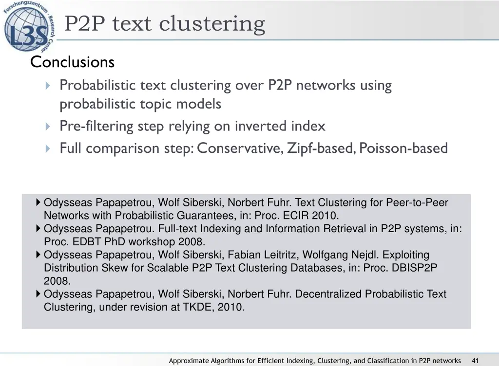 p2p text clustering 1