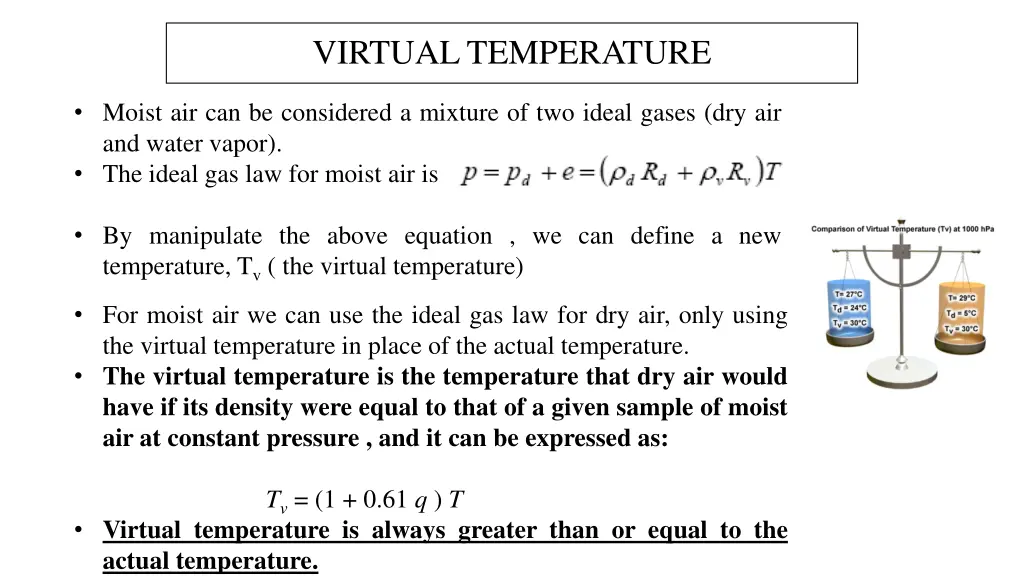 virtual temperature