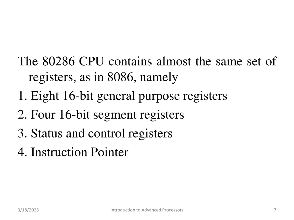 the 80286 cpu contains almost the same