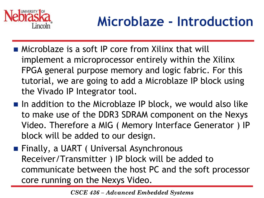 microblaze introduction