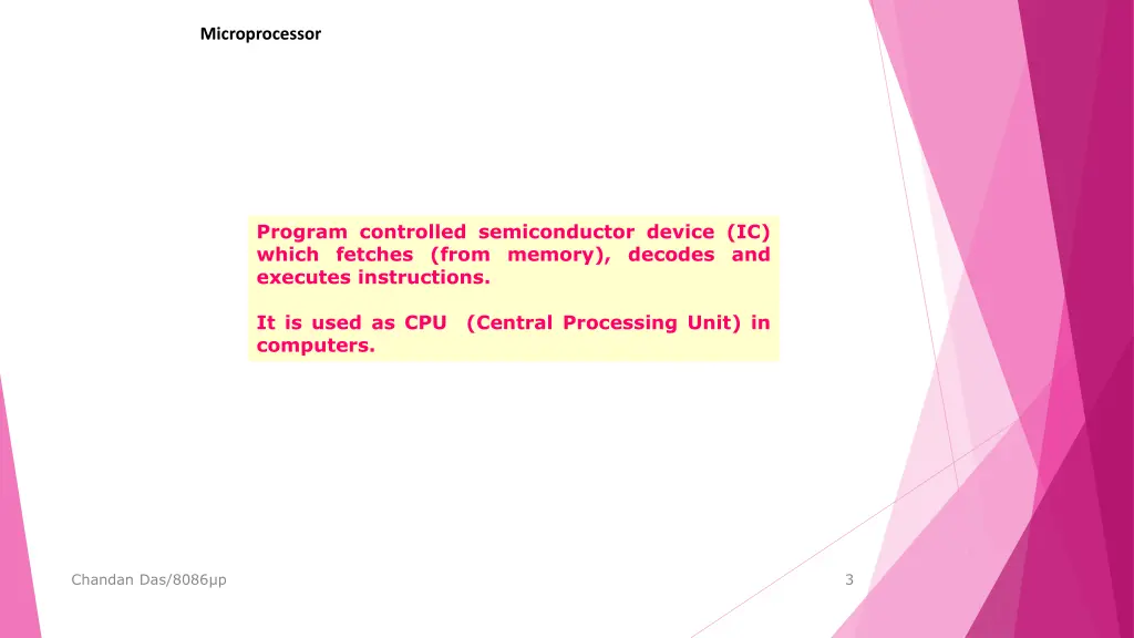 microprocessor