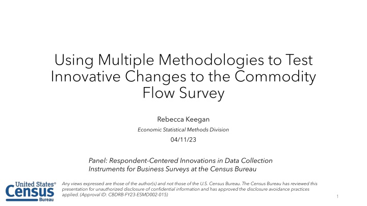 using multiple methodologies to test innovative