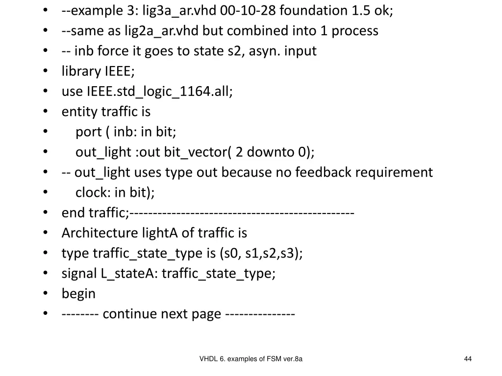 example 3 lig3a ar vhd 00 10 28 foundation