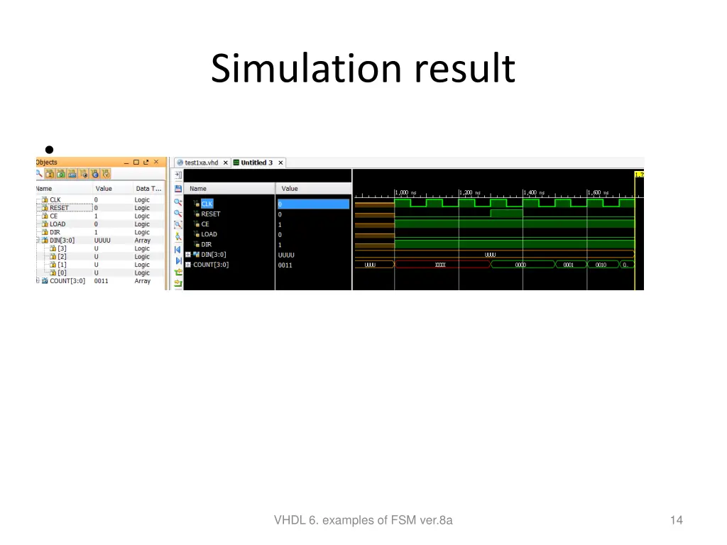 simulation result 1