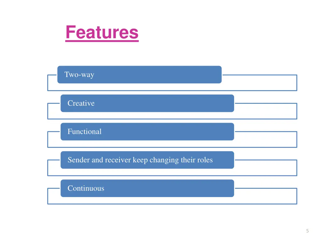 features