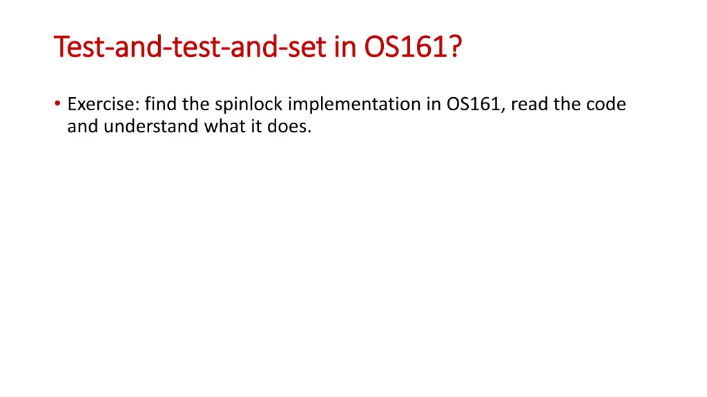test test and