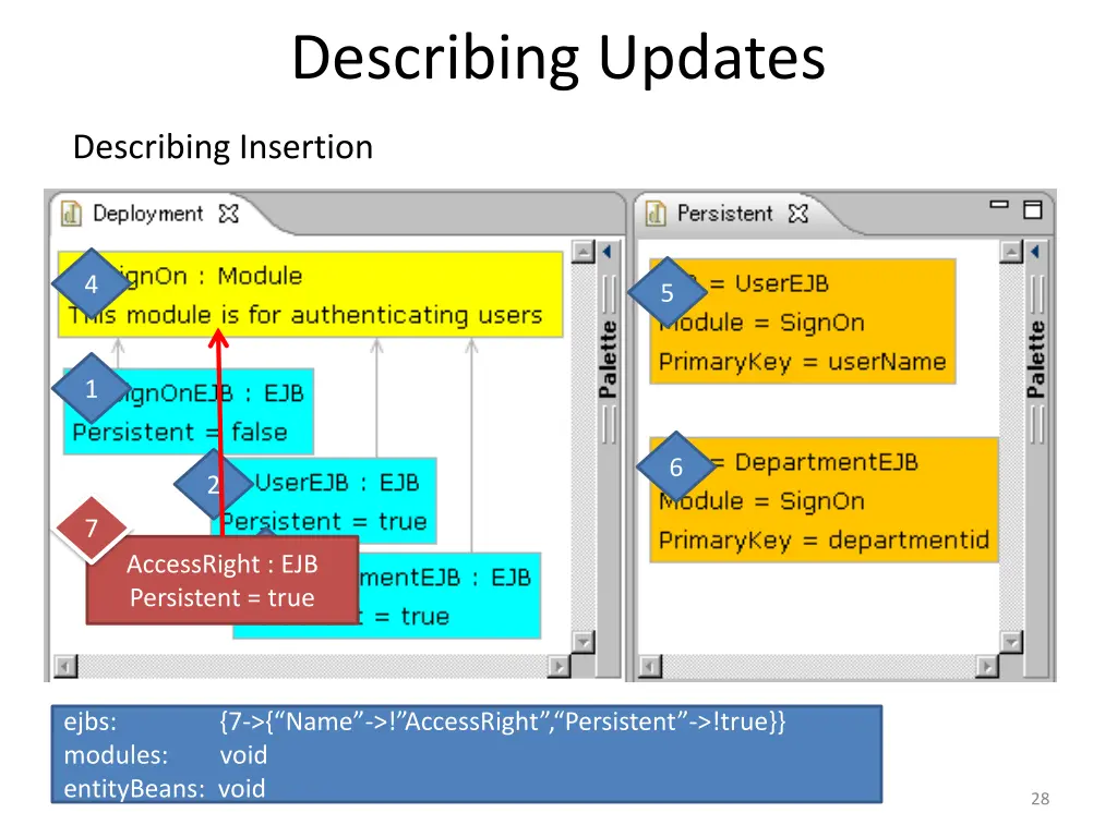 describing updates 3
