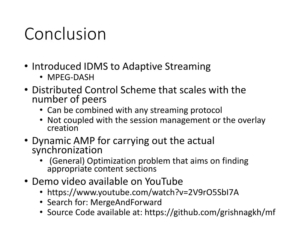 conclusion