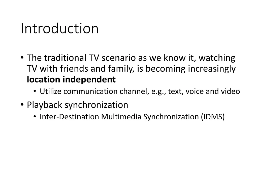 introduction